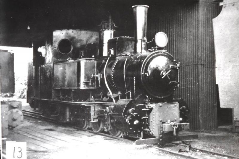 Locomotives on Queensland private railways - ARHS Qld
Slide 13 - Buderim Krauss locomotive.
