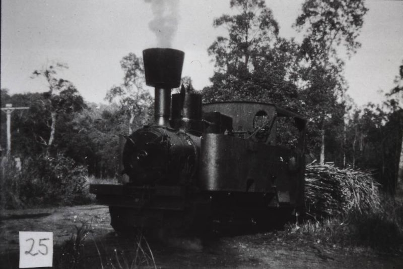 Locomotives on Queensland private railways - ARHS Qld
Slide 25 - Plane Creek Mill Maffei locomotive.
