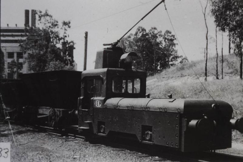 Locomotives on Queensland private railways - ARHS Qld
Slide 33 - Bulimba Powerhouse railway.
