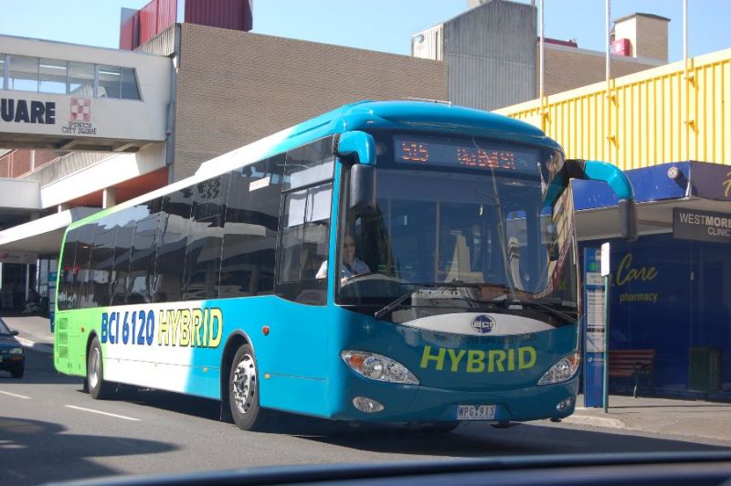 Hybrid bus trial 2009
Route 515 Ipswich
