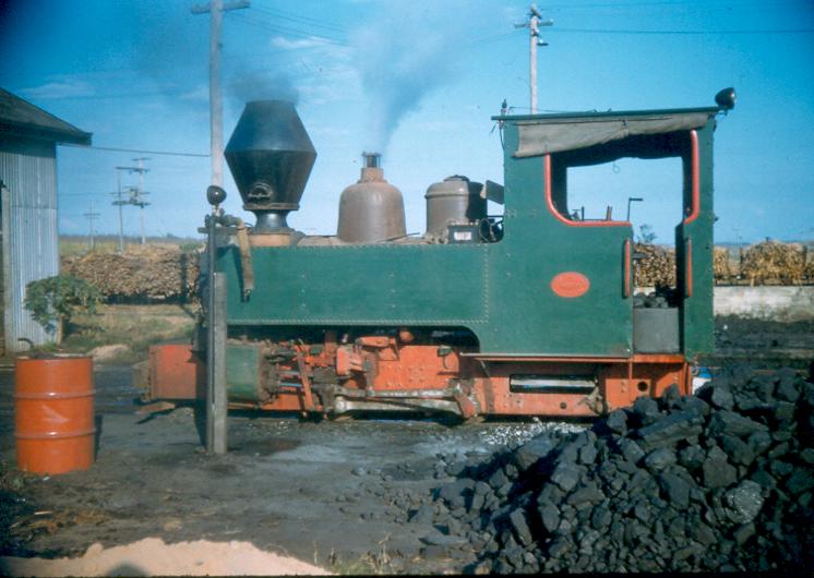 0-4-2T Fowler
Quanaba Mill 0-4-2T Fowler locomotive 2', 1954
