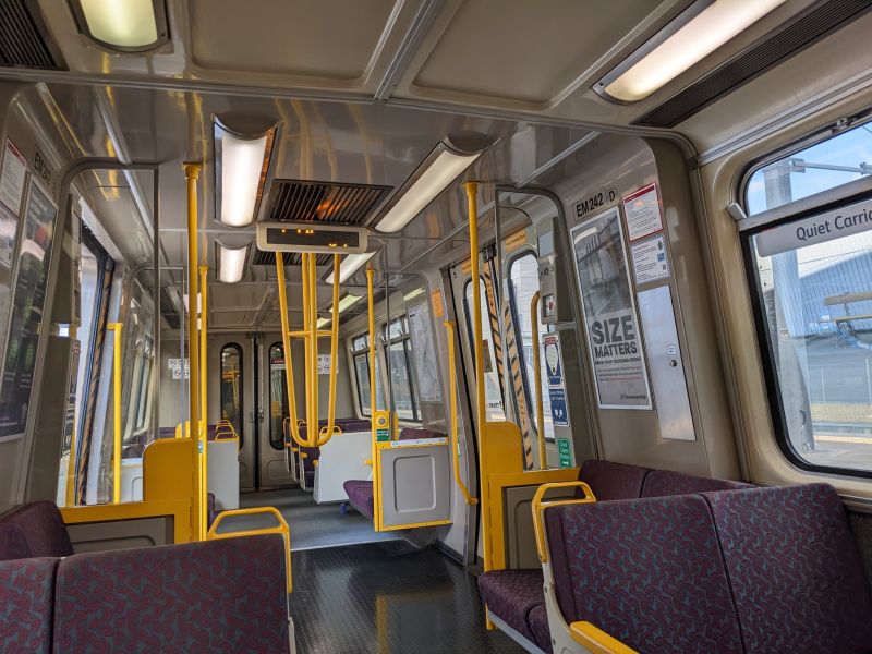 Interior EMU 42
Interior of EMU 42 2022
