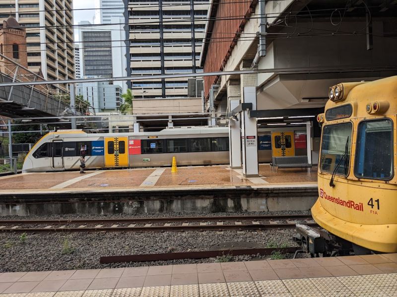 Central Station Brisbane
EMU and NGR at Central 2023
