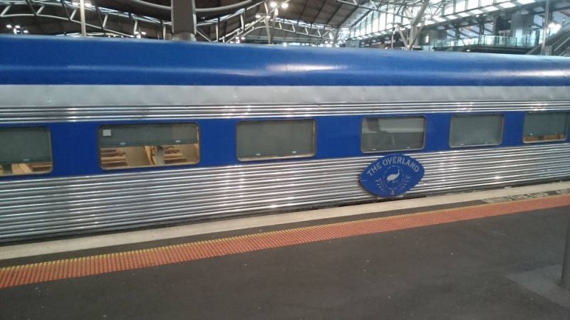 The Overland at Southern Cross
The Overland carriage
