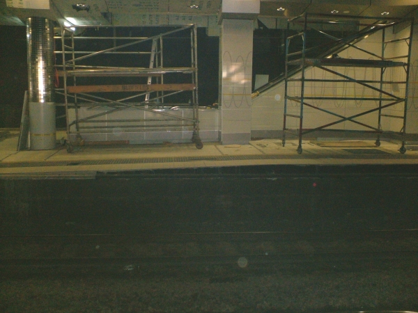 Brunswick Street station upgrade works commenced.
