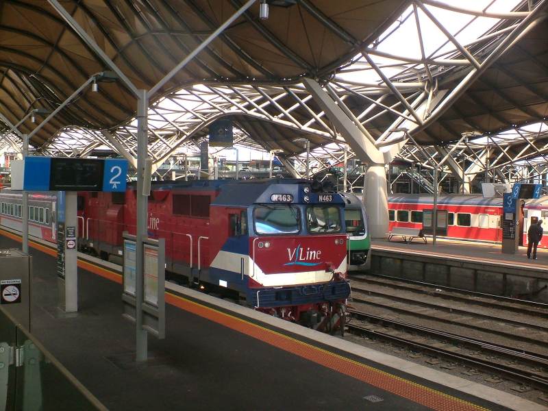 N463 at Southern Cross Station
N463 at Southern Cross 2008
