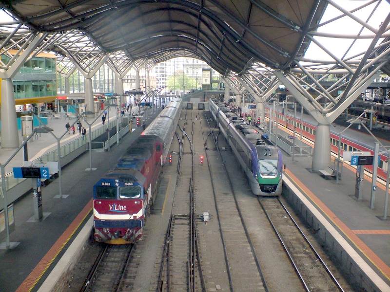 N463  Southern Cross
View at Southern Cross Station 2008

