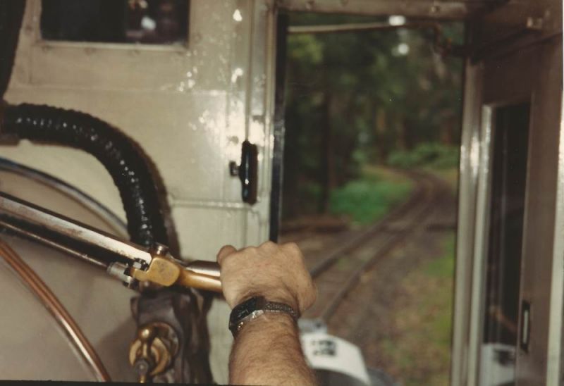 View in the cab Climax 1694
